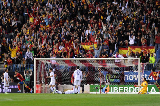 1-0, goal from Sergio Ramos in the Vicente Calderon stadium