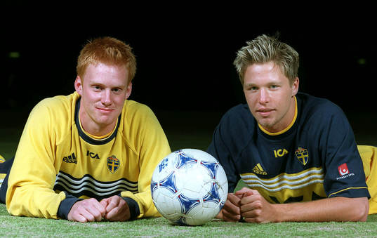 Patric Andersson och Jonas Lundén, Sverige U21