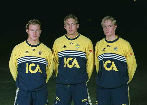 Fredrik Berglund, Martin Andersson och Johan Sjöberg,