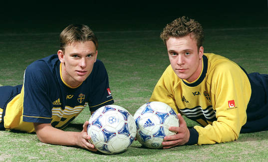 Marcus Lindberg och Marcus Ekenberg, Sverige U21