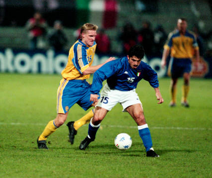 Johan Mjällby, Sverige, Gennaro Gattuso, italien