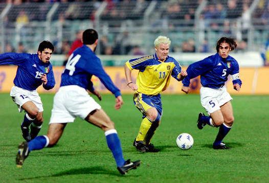 Jörgen Pettersson, Sverige, Gennaro Gattuso, Fabio