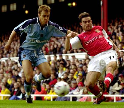 Tomas Gustafsson, Coventry och Marc Overmars, Arsenal