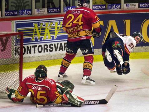 Ishockey, Luleå - Djurgården, Christian Sjögren åker
