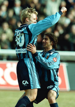 Andreas Johansson och Agbar Barsom, Djurgården