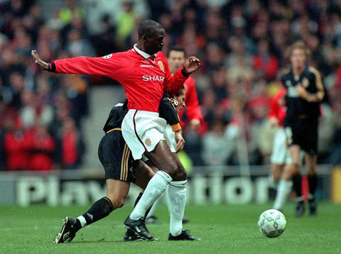 Fotboll, Champions League, Semifinal, Manchester United -