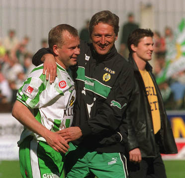 Kaj Eskelinen, Hammarby och Sören Cratz, tränare Hammarby