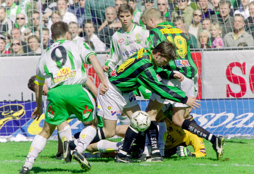 Gais Thomas Hvenfeldt och Niclas Fredriksson mot Hammarbys