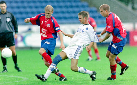 Helsingborgs Ulrik Jansson och Mattias Lindström