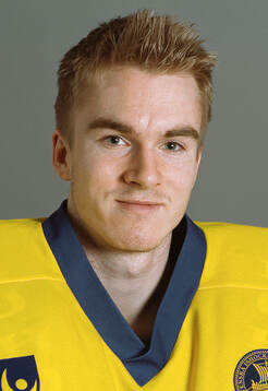 Goaltender Mikael Tellqvist of Sweden poses for a portrait