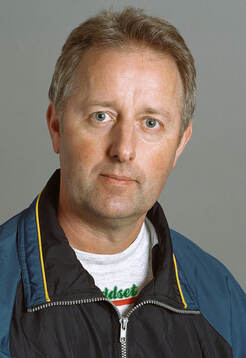 Masseur Peter Drugge of Sweden poses for a portrait