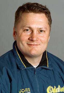 Assistant coach Stefan Lundh of Sweden poses for a portrait