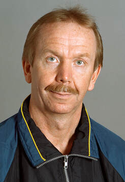 Masseur Thomas Carlsson of Sweden poses for a portrait