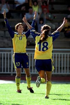 Therese Sjögran och Malin Swedberg, Sverige