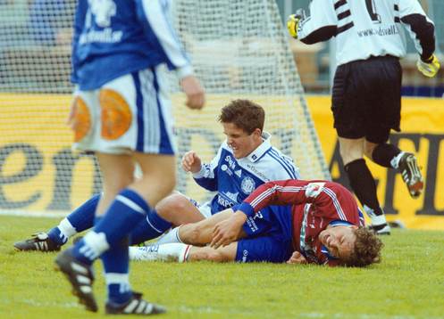 Per Nilsson och Johan Elmander