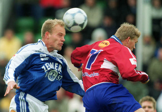 Joel Cedergren och Marcus Allbäck