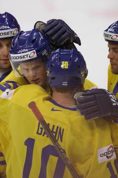 t Petersburg, Ishockey, VM, Sverige - Ukraina: Daniel Sedin