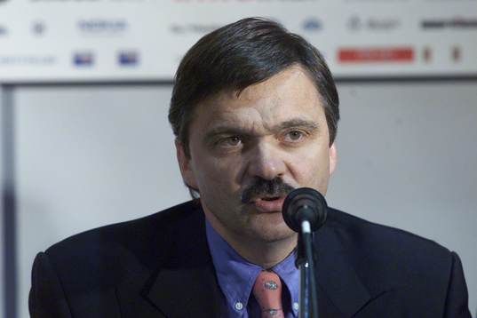 René Fasel, President Internationella Ishockey förbundet