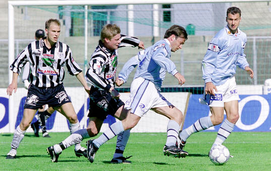 Malmös Hans Mattisson och Zlatan Ibrahimovic