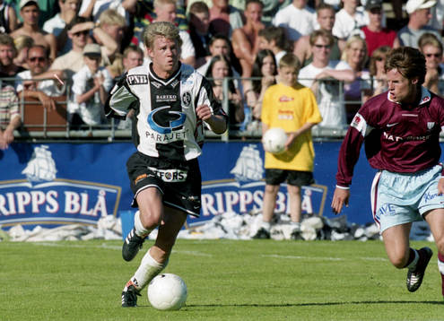 Håkan Söderstjerna, Landskrona med bollen
