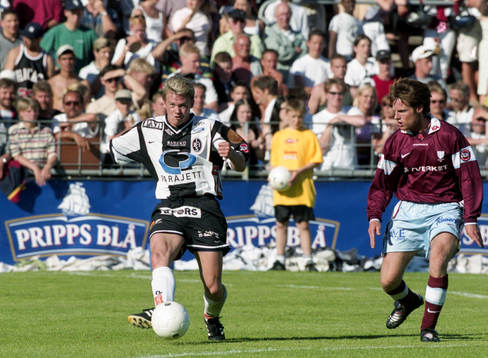 Håkan Söderstjerna, Landskrona med bollen
