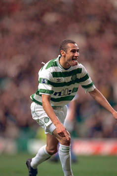 Henrik Larsson, Celtic jublar. (Jubel)