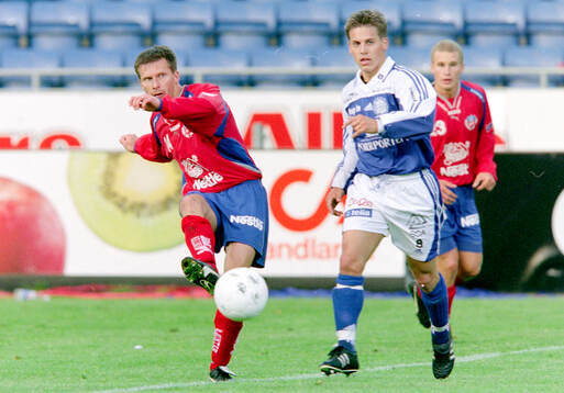 Helsingborgs Niclas Persson mot Sundsvalls Daniel Näsholm