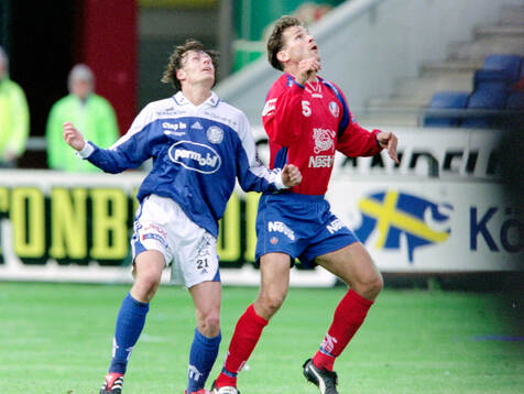 Sundsvalls Andreas Yngvesson mot Helsingborgs Andreas