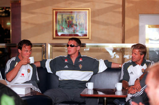 Joachim Björklund, Patrik Andersson och Roland Nilsson