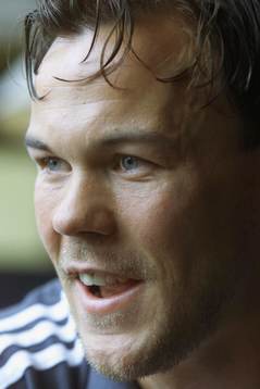Joachim Björklund, med nyodlat skägg