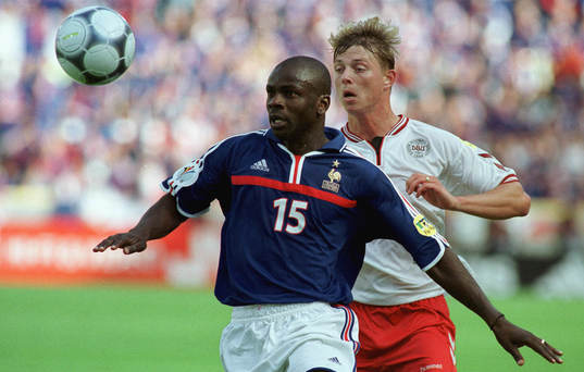 Lilian Thuram, frankrike och Jon Dahl Tomasson, Danmark
