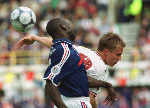 Lilian Thuram, Frankrike och Jesper Grönkjaer, Danmark