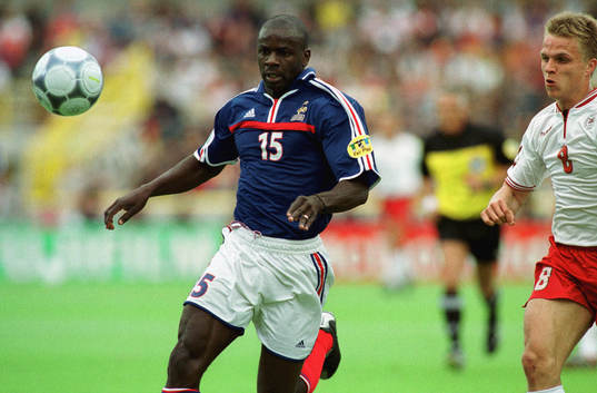 Lilian Thuram, Frankrike och Jesper Grönkjaer, Danmark