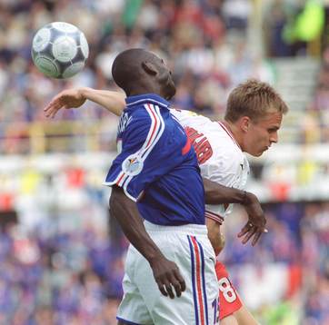 Lilian Thuram, Frankrike och Jesper Grönkjaer, Danmark