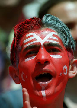 Fotboll, EM. Turkiet - Italien
