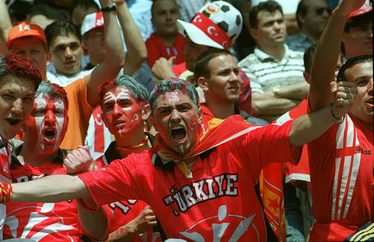 Fotboll, EM. Turkiet - Italien