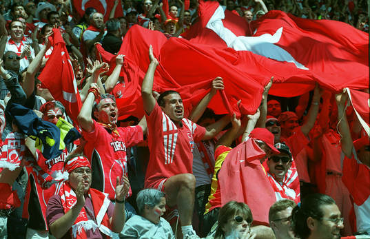 Fotboll, EM. Turkiet - Italien