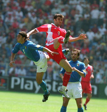 Fotboll, EM. Turkiet - Italien