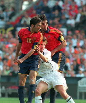 Fotboll, EM. Spanien - Norge