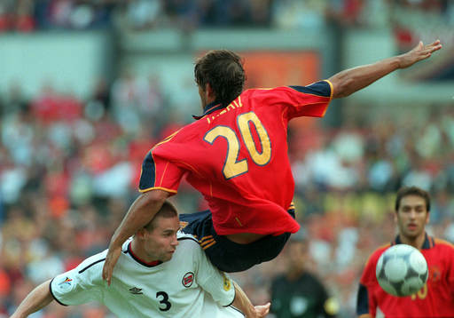 Fotboll, EM. Spanien - Norge