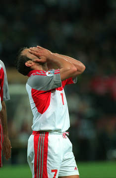 Fotboll, EM. Sverige - Turkiet