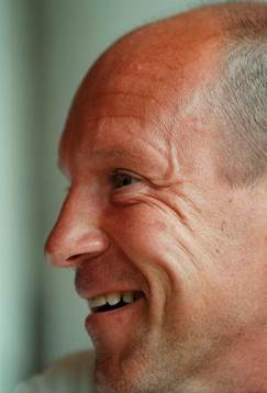 Nils Johan Semb, förbundskapten Norge är en glad gutt