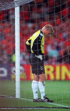 Fotboll, EM. Danmark - Holland