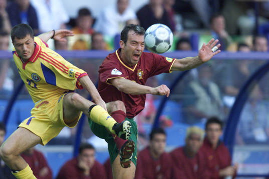 Arnhem, Fotboll, EM i Holland / Belgien, Rumänien -