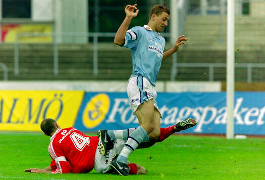 Malmös Zlatan Ibrahimovic