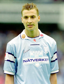 Malmös Zlatan Ibrahimovic