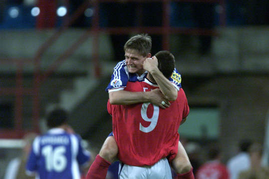 Liegé, Fotboll, EM i Holland / Belgien, Norge -