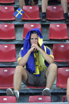 Deppig Svensk supporter