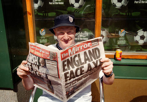 Fotboll, EM, Supporter England, Charles Cresswell
