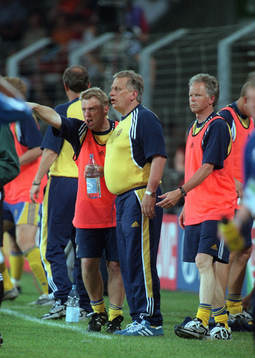 Fotboll, EM. Italien - Sverige